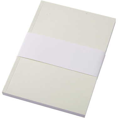 Logotrade promotional merchandise picture of: Novella Austen A5 recycled soft cover notebook - 100 sheets