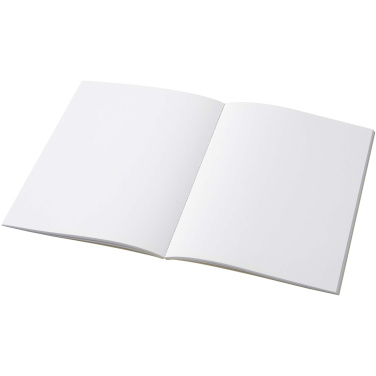 Logo trade promotional merchandise image of: Novella Austen A5 recycled soft cover notebook - 50 sheets
