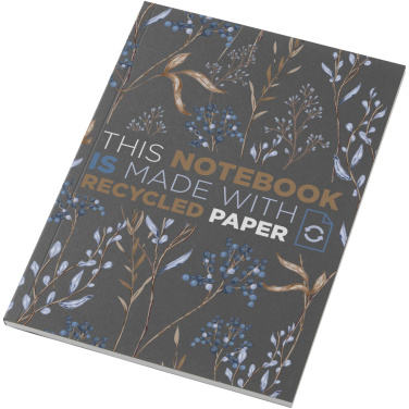 Logotrade promotional gift picture of: Novella Austen A5 recycled soft cover notebook - 50 sheets