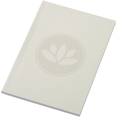 Logo trade promotional giveaway photo of: Novella Austen A6 recycled soft cover notebook - 50 sheets