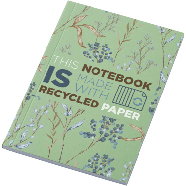 Logotrade advertising product image of: Novella Austen A6 recycled soft cover notebook - 50 sheets
