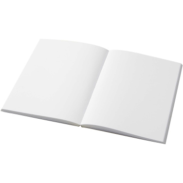 Logotrade business gift image of: Novella Austen A5 recycled soft cover kraft notebook - 100 sheets