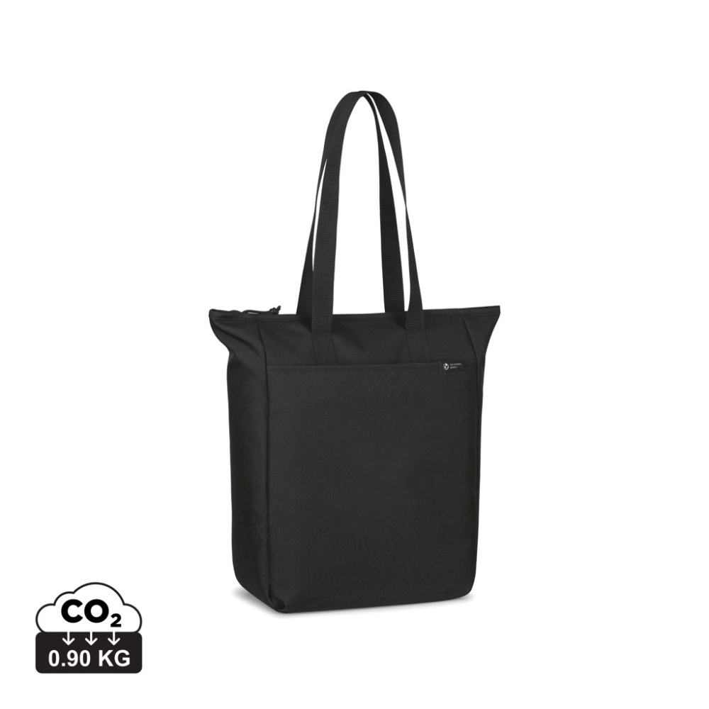 Logo trade promotional gifts image of: Renew AWARE™ rPET Zippered Tote