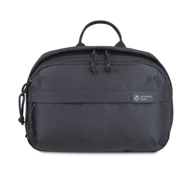 Logo trade business gift photo of: Renew AWARE™ rPET Toiletry Bag