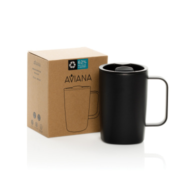 Logo trade promotional giveaway photo of: Aviana™ Rowan RCS Recycled Mug 450 ML