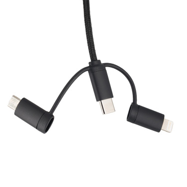 Logotrade promotional gifts photo of: Cable 4in1 with illuminated logo - LH-ZM02