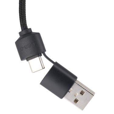 Logotrade advertising product picture of: Cable 4in1 with illuminated logo - LH-ZM02
