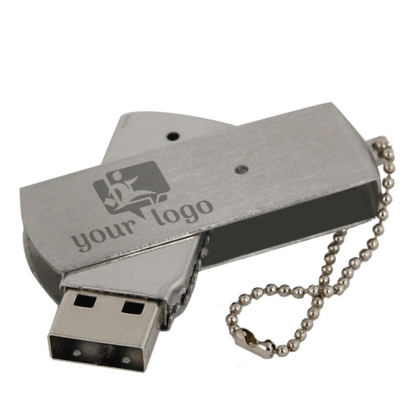 Logo trade promotional merchandise image of: Metal USB stick
