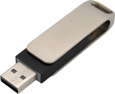Logo trade promotional giveaway photo of: Metal USB stick