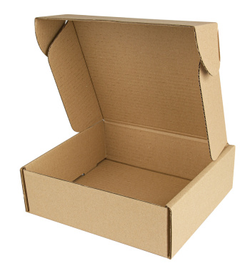 Logo trade promotional giveaway photo of: Cardboard box - 22 x 20 x 7 cm
