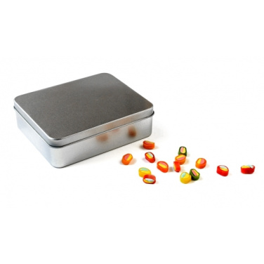 Logo trade promotional products image of: Metal box 18x12,6x4 cm