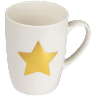 Logotrade promotional merchandise picture of: Mug with star print 300 ml