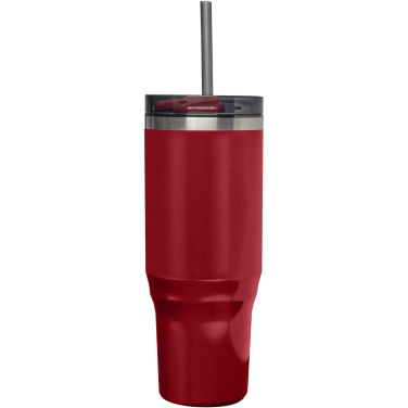 Logotrade promotional product picture of: Melbourne 1200 ml RCS certified insulated tumbler with straw