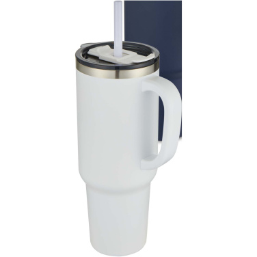 Logo trade advertising products picture of: Sydney 1200 ml copper vacuum insulated tumbler with straw