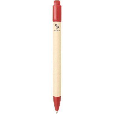Logotrade advertising product image of: Liliana sugarcane paper ballpoint pen (blue ink)