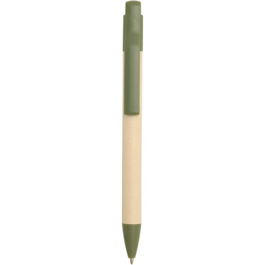 Logotrade promotional merchandise photo of: Liliana sugarcane paper ballpoint pen (blue ink)