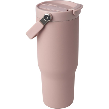 Logotrade promotional product image of: Bronx 900 ml RCS recycled stainless steel copper vacuum insulated tumbler with dual function lid