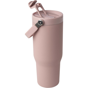Logo trade promotional product photo of: Bronx 900 ml RCS recycled stainless steel copper vacuum insulated tumbler with dual function lid