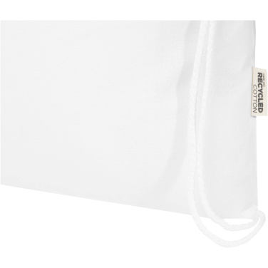 Logo trade advertising product photo of: Oregon Blend 140 g/m² GRS recycled drawstring bag 5L