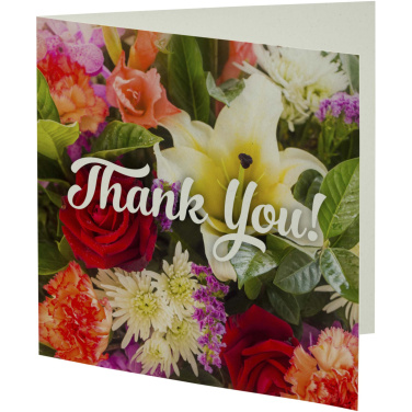 Logotrade advertising product image of: Herald square greeting card