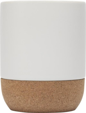 Logo trade promotional merchandise picture of: Billie 300 ml ceramic sublimation mug with cork details