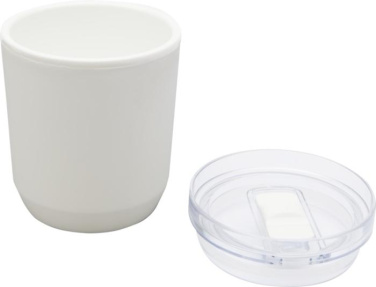 Logo trade promotional giveaway photo of: Hudson 180 ml recycled plastic double-wall tumbler