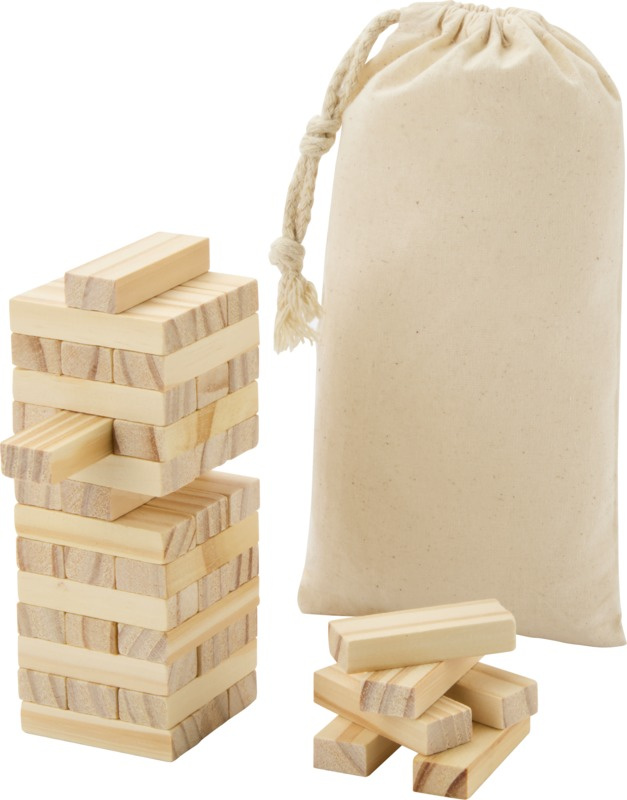 Logotrade promotional item image of: Jumble wooden toppling tower game