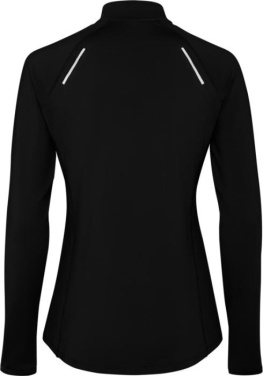 Logo trade corporate gifts image of: Estambul long sleeve women's half zip sweatshirt