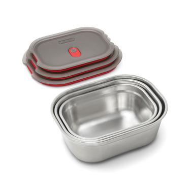 Logo trade promotional gift photo of: Black+Blum Mealprep Box 3pcs Set Small, Medium, Large