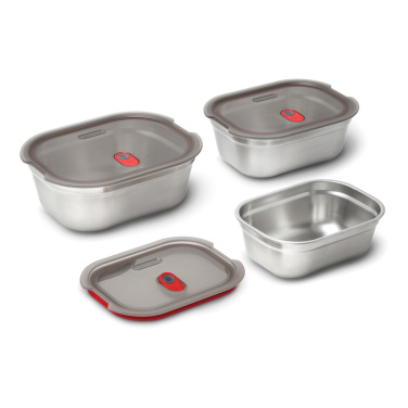 Logotrade promotional item picture of: Black+Blum Mealprep Box 3pcs Set Small, Medium, Large