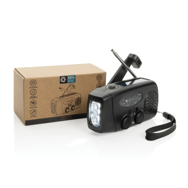 Logotrade promotional giveaways photo of: RescueWave RCS recycled plastic emergency radio