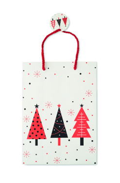 Logo trade promotional giveaways image of: Gift paper bag medium