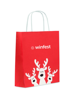 Logo trade promotional items picture of: Gift paper bag small