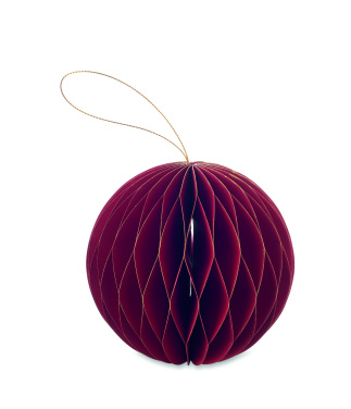Logo trade promotional merchandise image of: Foldable  XMAS bauble hanger