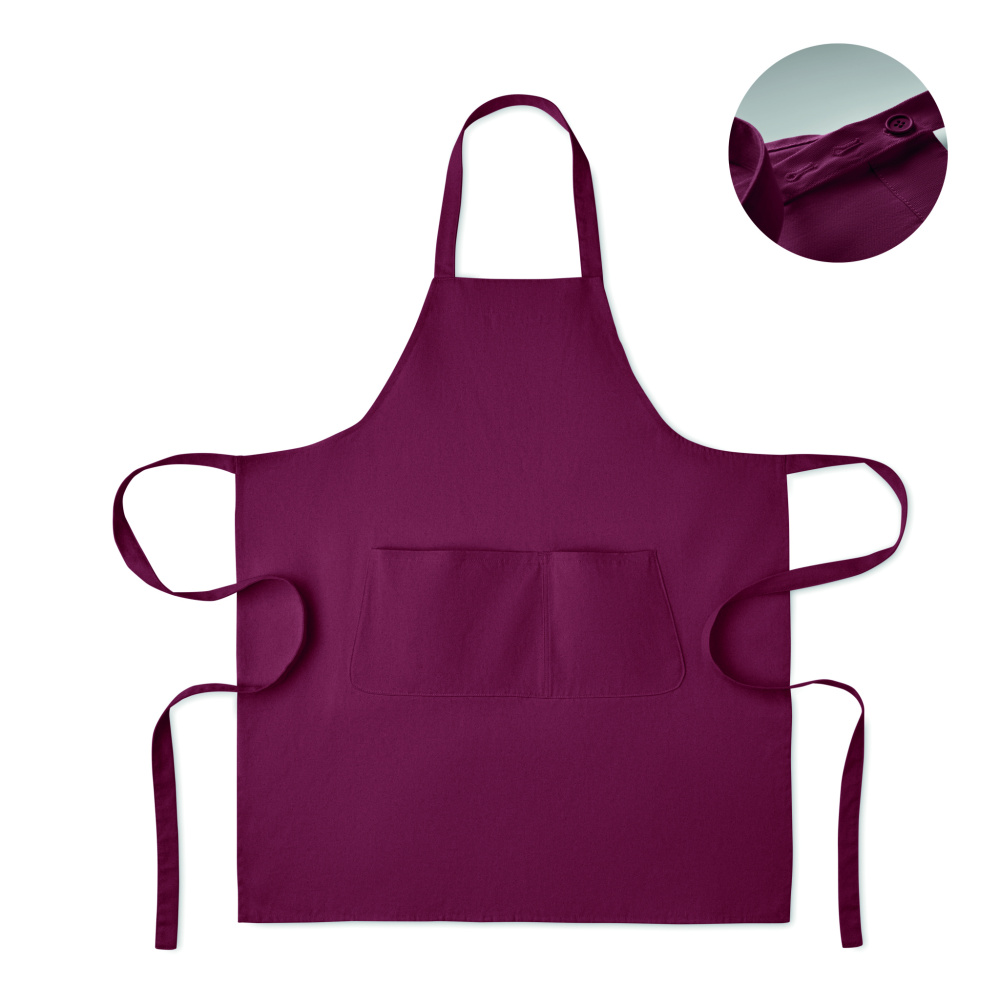 Logo trade corporate gifts image of: Organic cotton apron 240 gr/m²