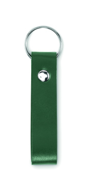 Logo trade promotional gift photo of: PU loop key ring