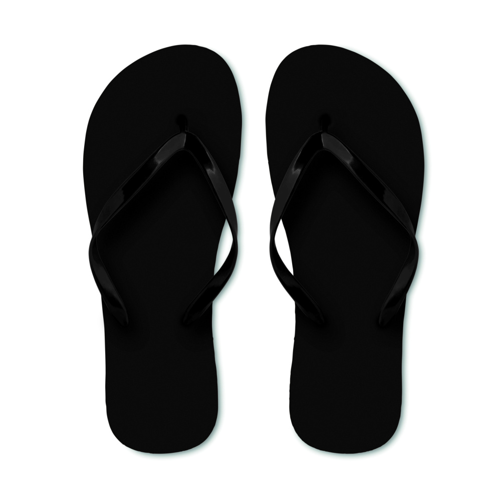 Logo trade promotional giveaway photo of: EVA beach slippers M