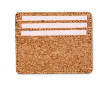 Logo trade business gifts image of: Cork cardholder with RFID