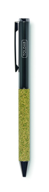 Logo trade corporate gift photo of: Twist metal ballpen in box