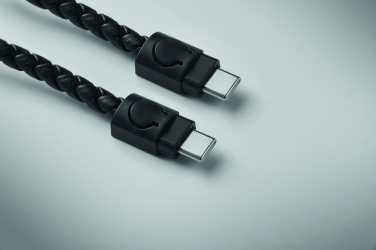 Logo trade promotional merchandise image of: Key ring loop cable type-C