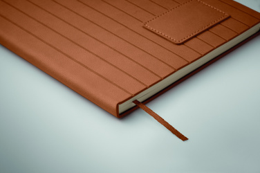 Logotrade advertising product picture of: A5 notebook in smokey PU