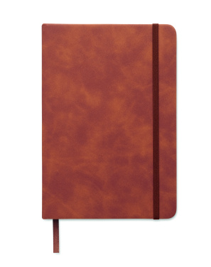 Logo trade promotional gifts picture of: A5 smokey PU notebook