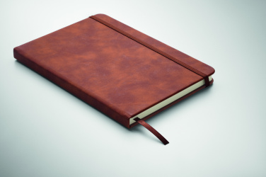 Logotrade promotional gift picture of: A5 smokey PU notebook