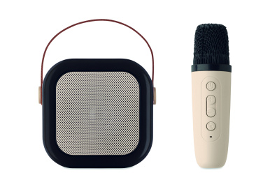 Logo trade promotional giveaways image of: Karaoke set speaker