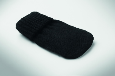 Logo trade promotional items picture of: Hand warmer knitted polyester