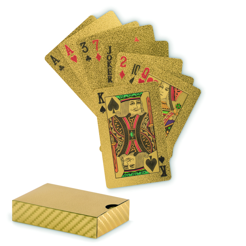 Logotrade business gift image of: Waterproof playing cards