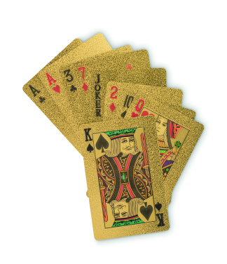 Logo trade corporate gifts picture of: Waterproof playing cards