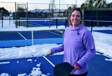 Logo trade promotional products image of: Pickle ball paddle set