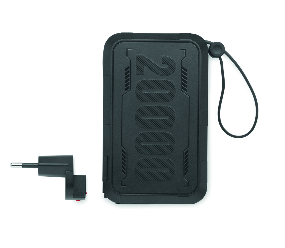 Logotrade promotional merchandise picture of: Power bank 20000 mAh in ABS