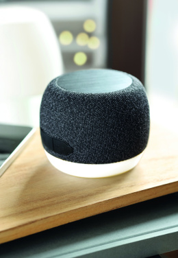 Logo trade advertising products picture of: 15W wireless charger speaker